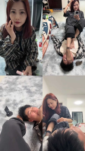 【安主子】长时间-棉袜脚下的绿帽男友