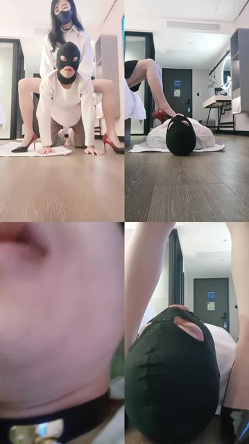 【米小唐】长腿S\高跟踩虐