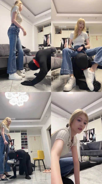 【酒鸽】调教 高跟鞋深喉 骑马钻胯