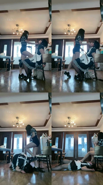 【月影儿】富家女惩罚偷懒女仆【续集】