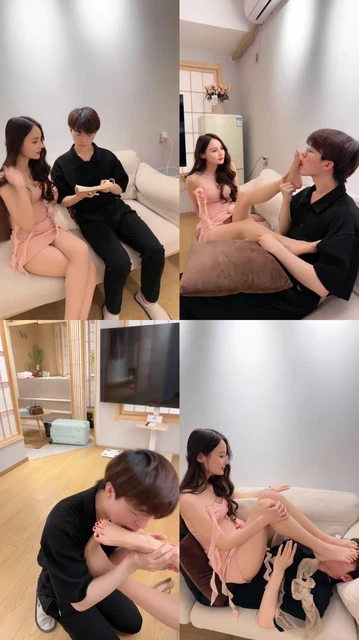 【冰冰】剧情-勾引家教老师做狗-高跟美腿诱惑