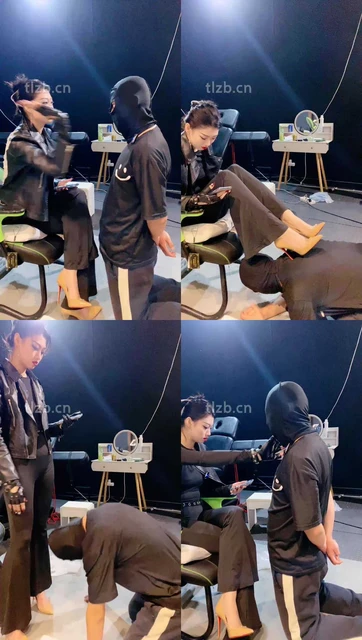 【冰诺】连环耳光狂抽/人肉脚垫