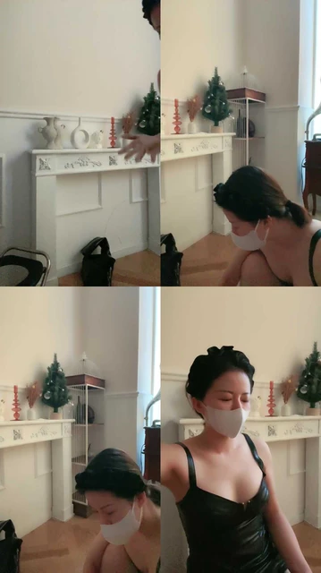 【冷颜】大量黄巾胶带封嘴强迫完食+舌头伺候菊华【上下合集】