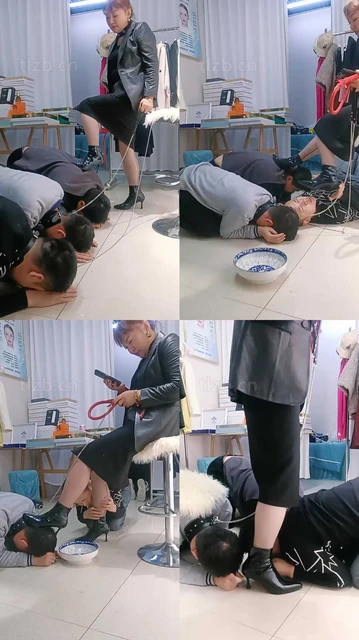 【乐爷】服装店老板S-玩虐三只贱奴才