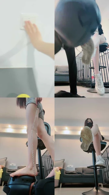 【陈莹斯】圈养犬化-囚禁狗笼/高帮鞋虐/磕头求饶/裸足插嘴/舔鞋底