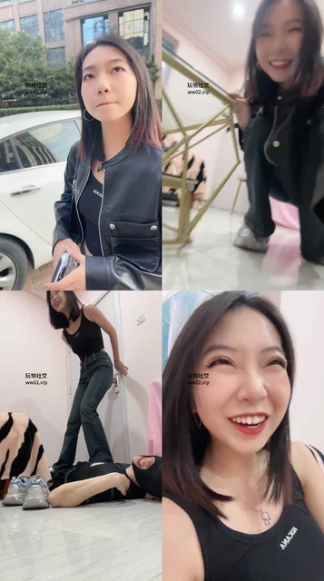 【狗哥】开发路人小姐姐-运动鞋踩踏踢裆【上】