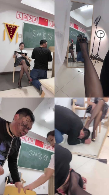 【汐言】老实本分的学生被黑手老师调教