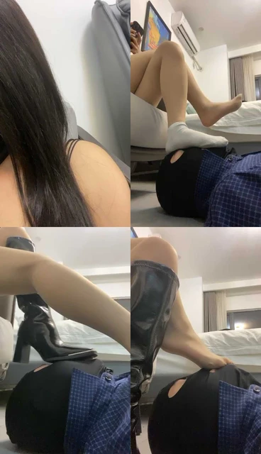 【甜一】白棉袜+肉丝气味羞辱/鞋跟插嘴