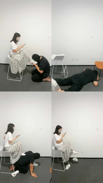 【金桔S】京女大白鞋棉袜虐老狗