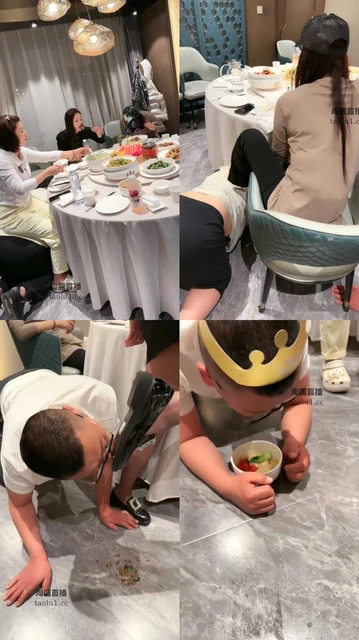 【冷月S】三奴伺候三主用餐