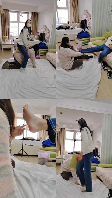 【樱樱】母畜-犬化骑马爬行/跪舔裸足