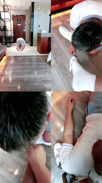 【芒果】骑马转胯/跪舔白鞋棉袜/踩踏/臭脚窒息/虐乳