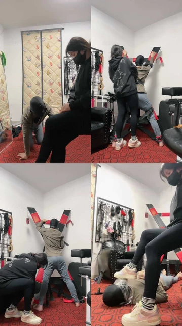 【梦妍】运动鞋踩虐/狂抽耳光/重度鞭打/窒息