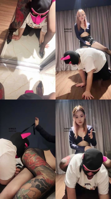 【Qi7】纹身小主-骑马转胯/黑丝诱惑