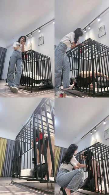 【禾未】封闭圈养第二天-失去人权-犬化训练