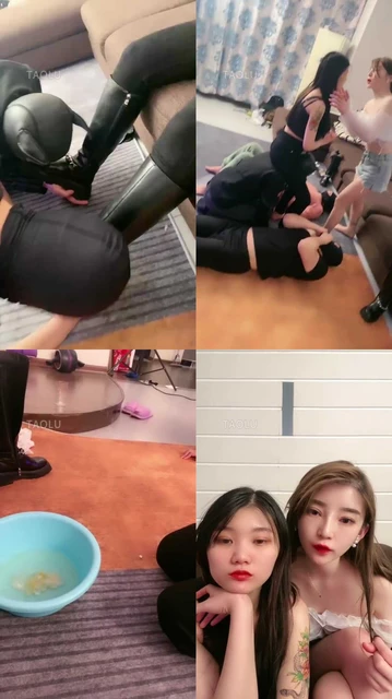 【领主老大】全体重深喉-圣水呕吐物混合绿帽奴