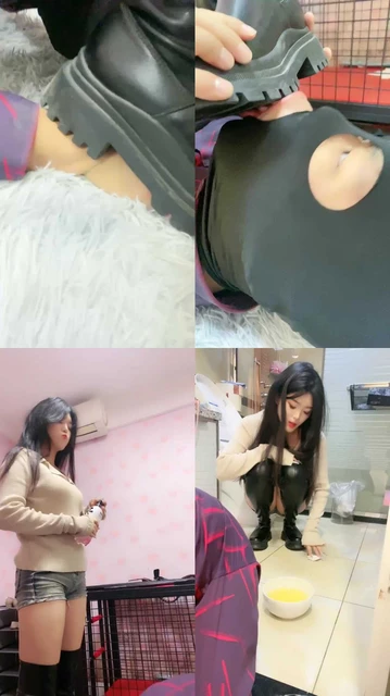 【Essse】绿帽伺候约会回家-长靴踩虐/赏赐圣水/胯下羞辱