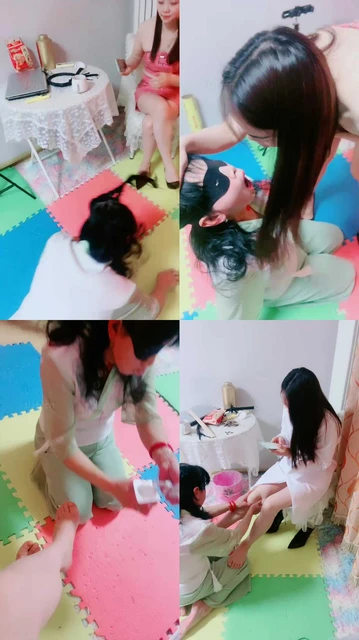 【北京艾琳】犯贱闺蜜下跪伺候