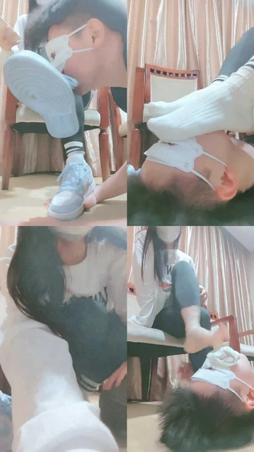 【妮蔻】原味白袜气味羞辱