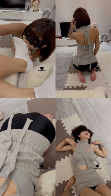 【橙宝】最美母畜-对着原味白袜发骚