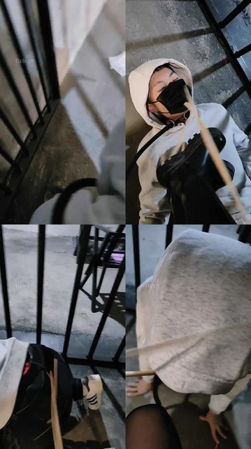 【月岚】户外长靴踩狗-藤条抽