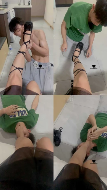 【LL77】仔细清理脏鞋/船袜气味辱/深喉