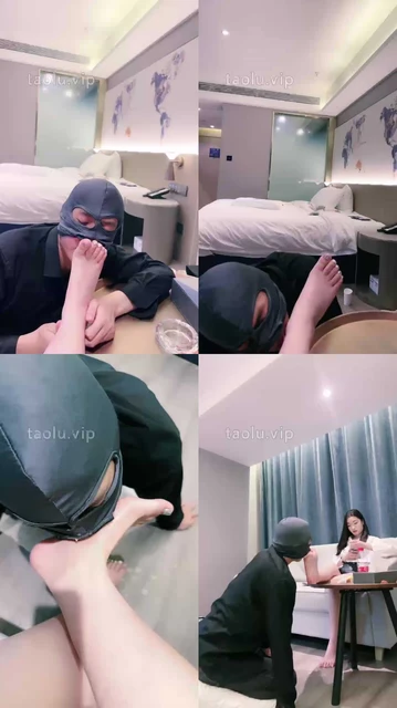 【宸宸】奖励舔脚/口水诱惑/脚踩食物