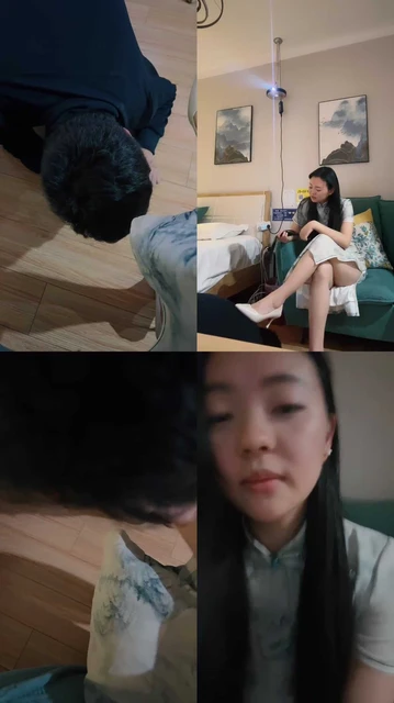 【克拉拉】气质S-转胯鞭打/跪舔脏鞋/喂圣水