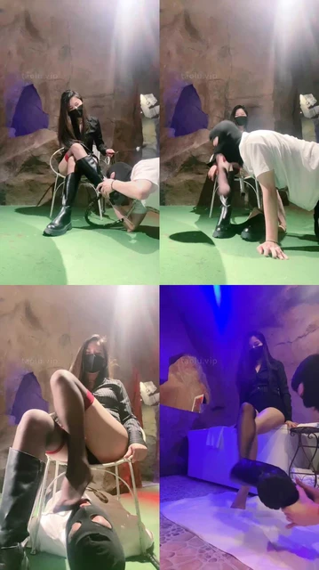 【琪琪大人】户外山洞里驯化抖M