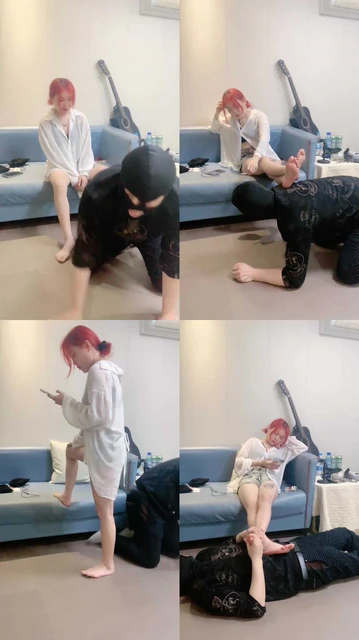 【千岁大人】骑马抽耳光/裸足恋足舔/踩脚垫