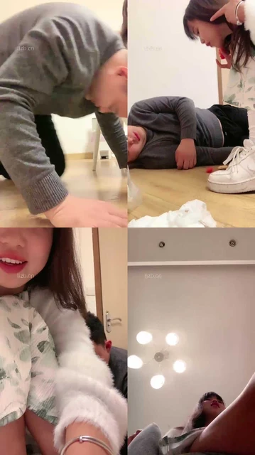 【厌厌】洛丽塔S-喂口水/清理脏空军一号白袜/强制喂食