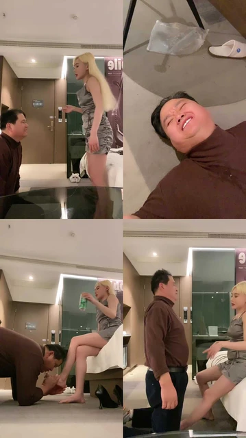 【千条姐】暴力手脚耳光场/插嘴喂面包