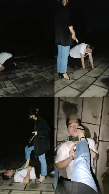 【辣姐】户外舔泥巴脏鞋底/骑马/耳光/全体重踩踏【完整版】