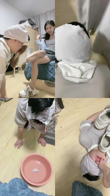 【小布丁】内裤套头塞嘴/骑马碾压/伺候洗脚