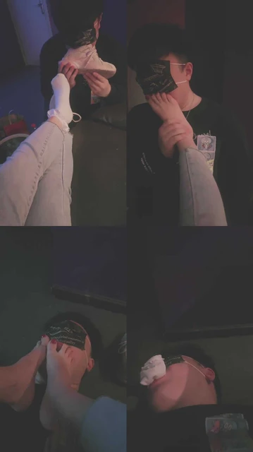 【桃子老师】私人影院恋足调