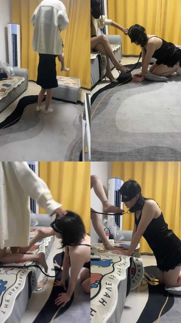 【尤黎】母畜-骑马骑脖/丝袜脚捂脸