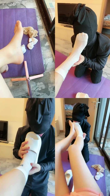 【苏儿】拖鞋耳光/闻原味白袜/伺候沐足
