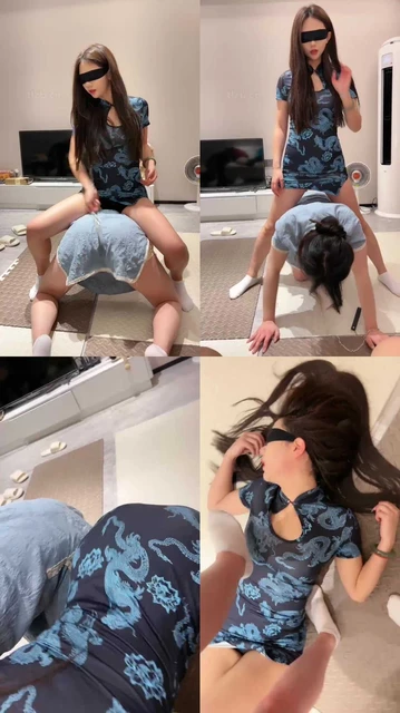 【橙宝】双母畜-奴下奴- 骑马/玉臀裸足底/白棉袜【上】