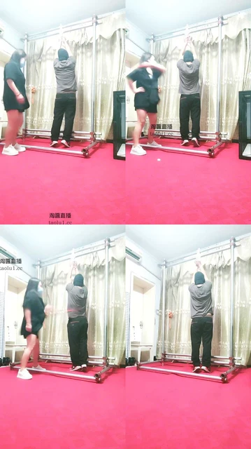 【沐颜s】虐吊着脚尖点地抽打