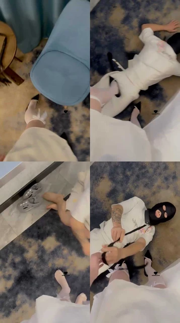 【UU】高跟白丝S-转胯狗爬/鞭打sp/高跟踩/赏赐圣水【双视角版】