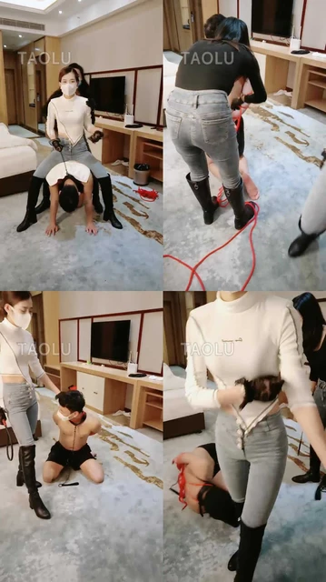 【多多】超强五花大绑双S刑虐