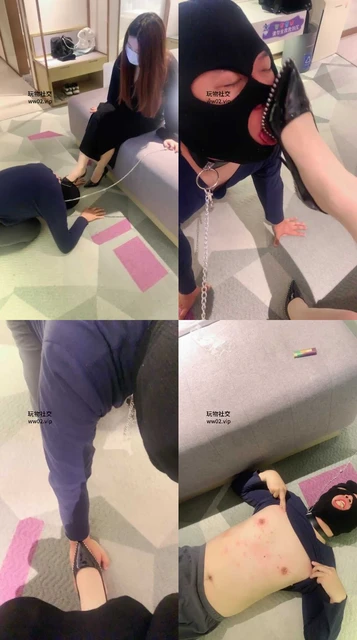 【姜果果】吃袜子/高跟肉丝玩虐/踩狗舌
