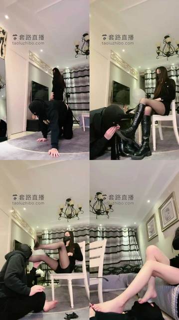 【猫神大人】长靴黑丝御姐踩虐【续集】