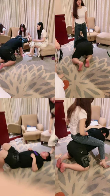 【Alina七】双S首调-运动鞋白袜/裸足高跟闻舔/骑马虐辱/喂口水