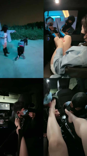 【辣姐】妹妹S-户外重度虐打踢踹兄弟奴