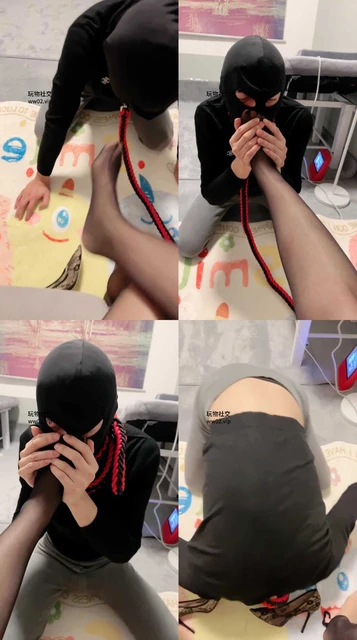 【林夕小姐姐】黑丝裸足恋足狂舔