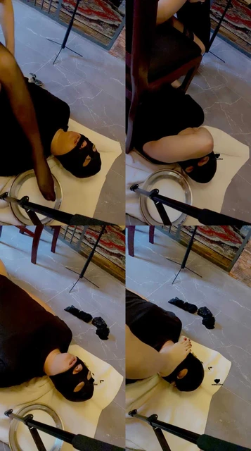 【圈养基地】虐乳/黑丝脚踩/强制香水/坐脸窒息/【双视角版】