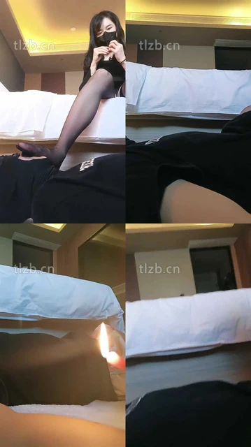 【米小唐】黑丝踩地毯-滴蜡