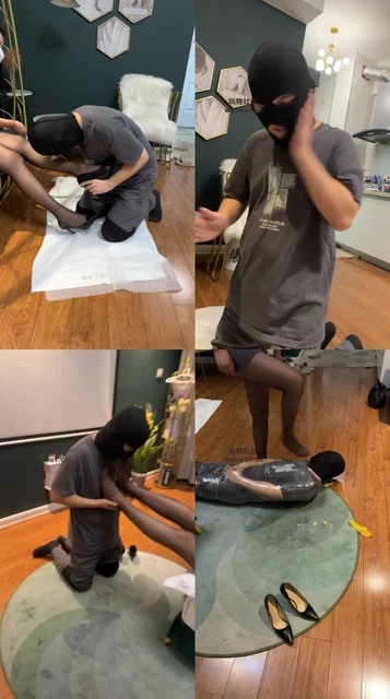 【萝卜】虐乳踢裆/跪舔高跟黑丝/骑马转胯sp【双视角版】