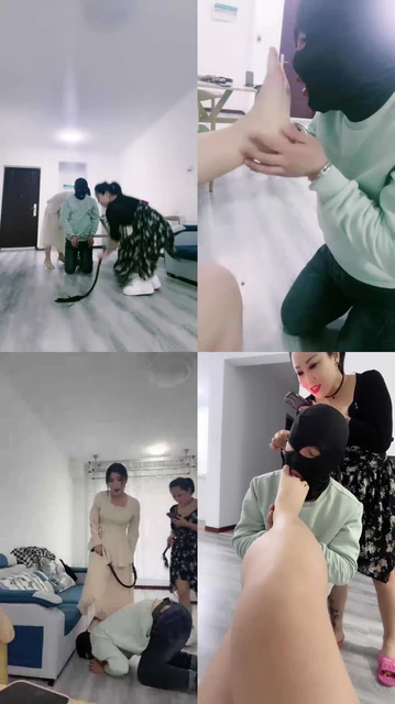 【安可】双S原味脚舔/踩踏/手铐捆绑脚镣【双视角版】